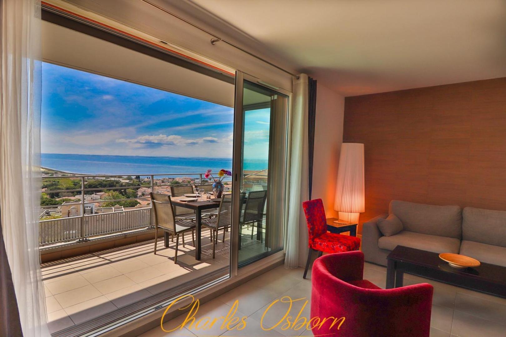 Le Thau Lido, Vue Imprenable, Garage Prive * Sete